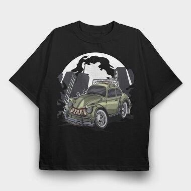 Beetle, Tricou Oversize Barbati (Unisex)