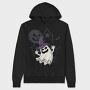 Halloween Ghostly Witch, Hanorac Oversize Barbati (Unisex)