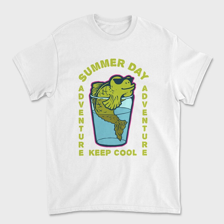 Cool Fish, Tricou Barbati (Unisex)