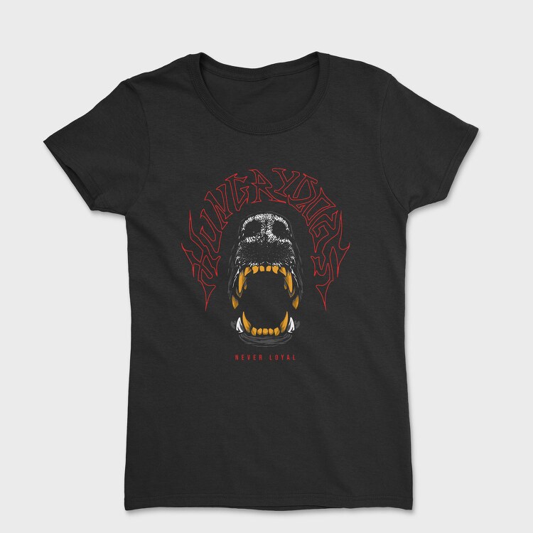 Hunger Demon Skull, Tricou Femei