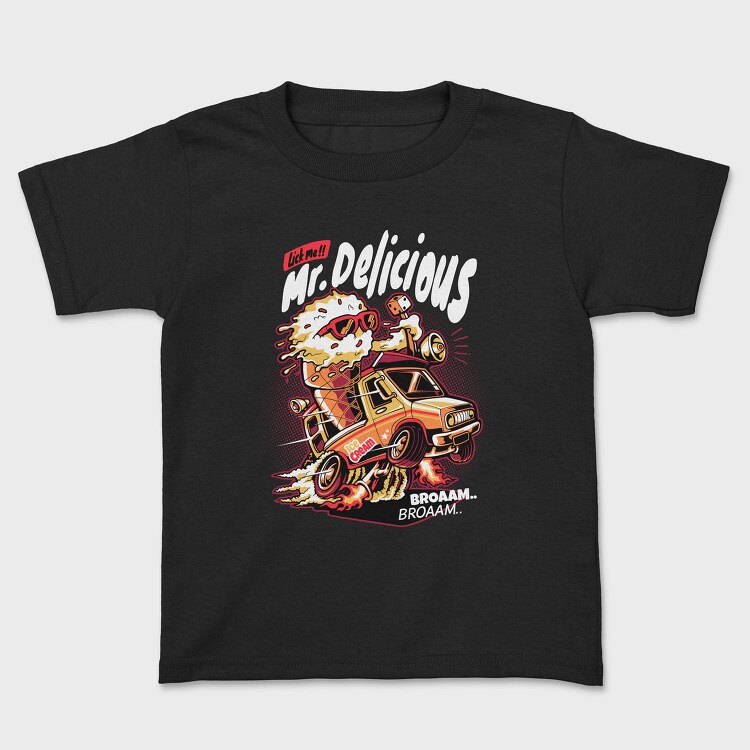 Ice Cream Truck Bro, Tricou Copii