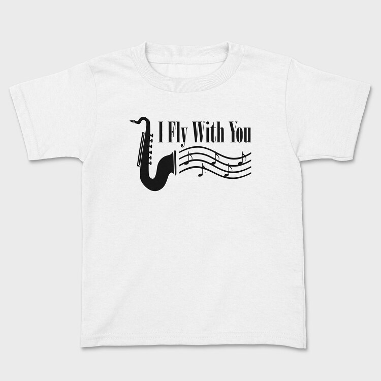 Saxophone Flight With You, Tricou Copii