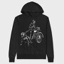 Skull Rider Unleashed, Hanorac Oversize Barbati (Unisex)