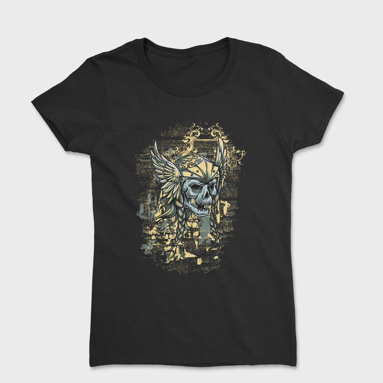 Skull Wings Rider, Tricou Femei