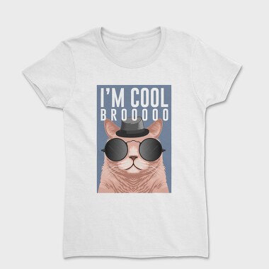 Cool Cat Bro, Tricou Femei