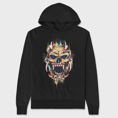 Demon Roar, Hanorac Oversize Barbati (Unisex)