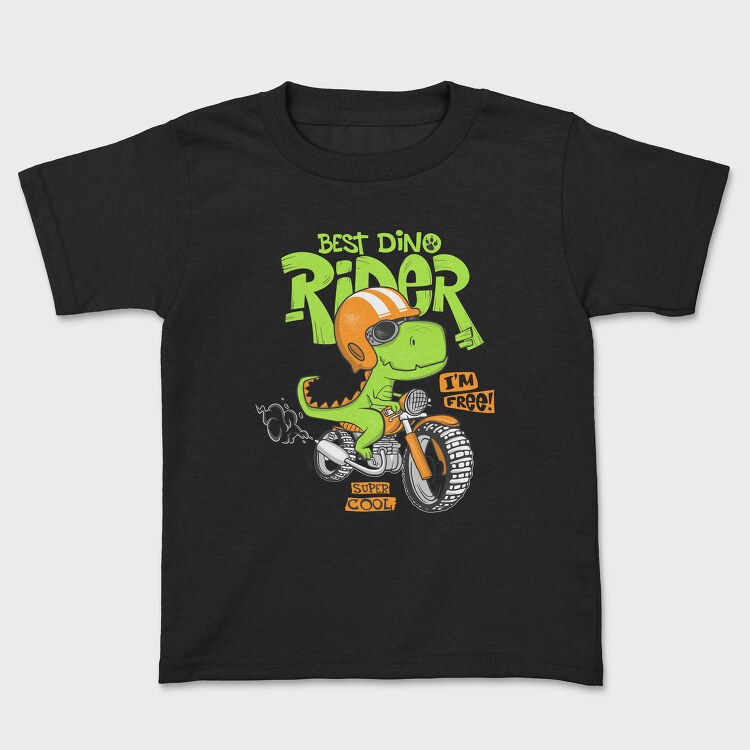 Dino Rider Free, Tricou Copii