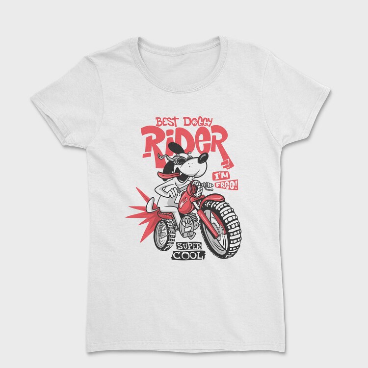 Doggy Rider Free, Tricou Femei