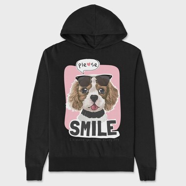 Doggy Smile, Hanorac Oversize Barbati (Unisex)