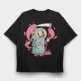 Deathly Catrina, Tricou Oversize Barbati (Unisex)