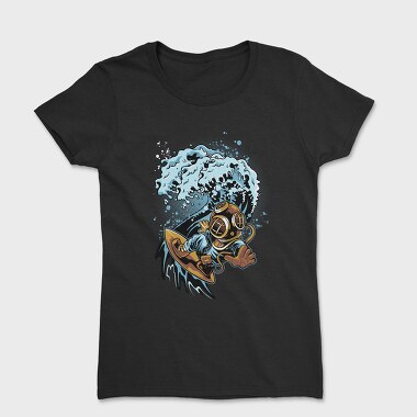 Diving Wave Splash, Tricou Femei