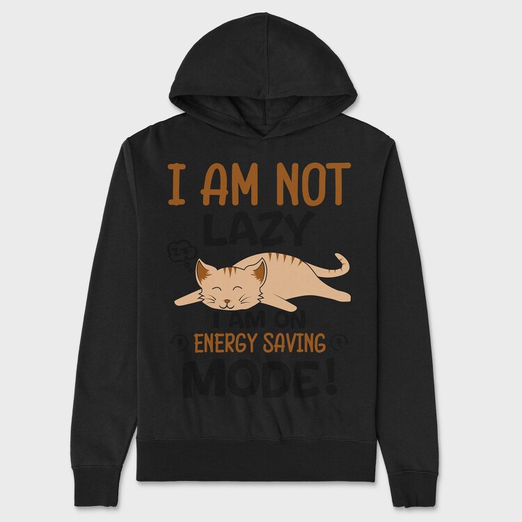Lazy Cat Energy Saver, Hanorac Oversize Barbati (Unisex)