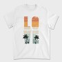 Love Palm Surfers, Tricou Barbati (Unisex)