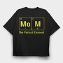 Mo Mom Element, Tricou Oversize Barbati (Unisex)