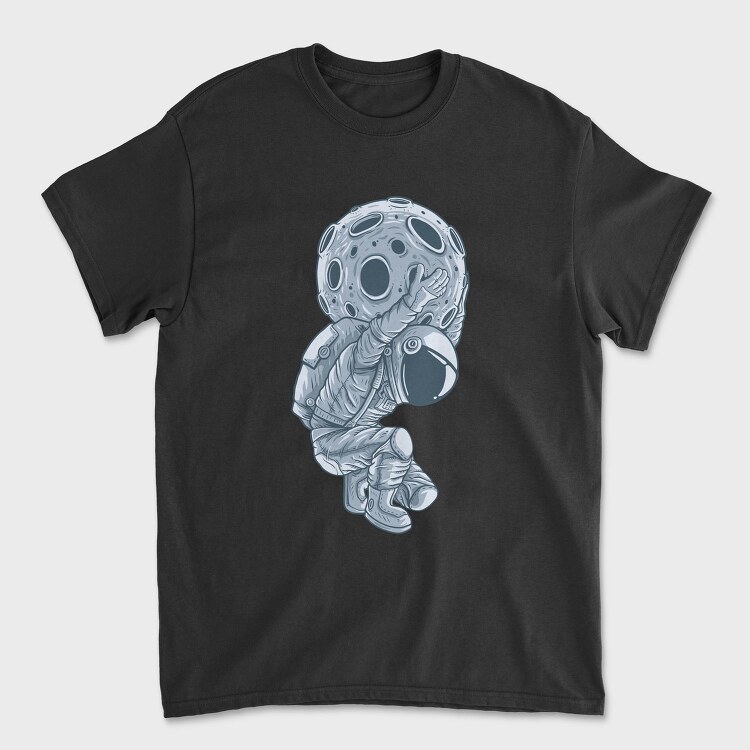 Moonstruck Astronaut, Tricou Barbati (Unisex)
