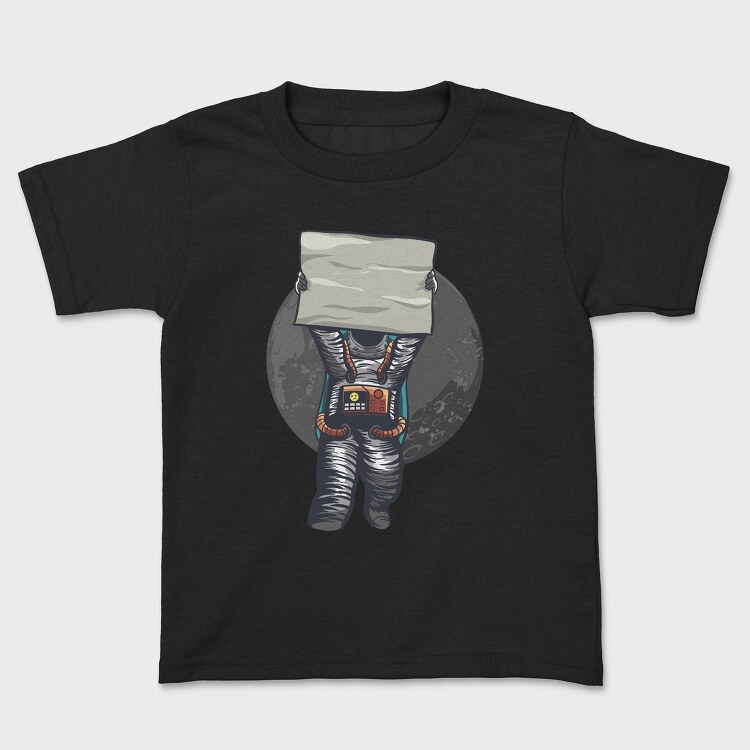 Space Explorer Sign, Tricou Copii