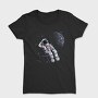 Space Moon Astronaut, Tricou Femei