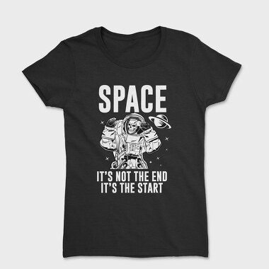 Space Skeleton Salute, Tricou Femei