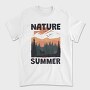Summer Nature Deer, Tricou Barbati (Unisex)