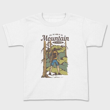 Mountain Backpacker, Tricou Copii