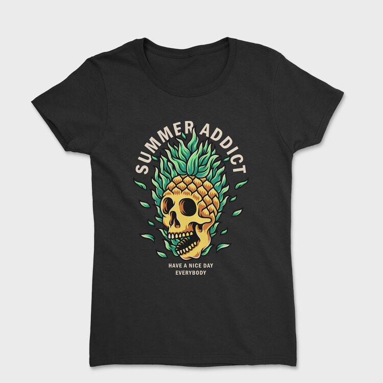 Summer Skull Paradise, Tricou Femei