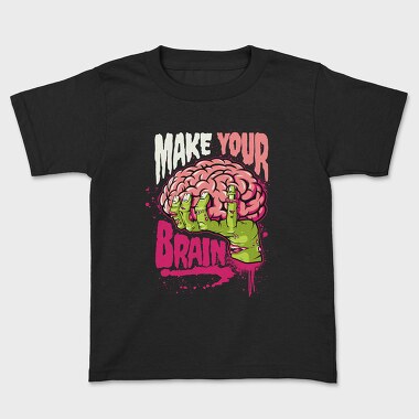 Zombie Brain Grab, Tricou Copii