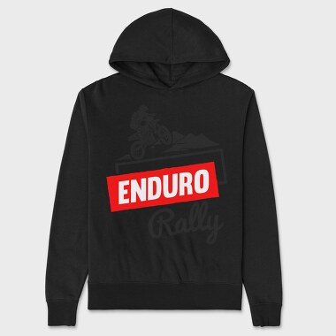 Enduro Rally Rider, Hanorac Oversize Barbati (Unisex)
