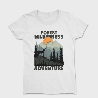 Forest Wilderness Adventure, Tricou Femei