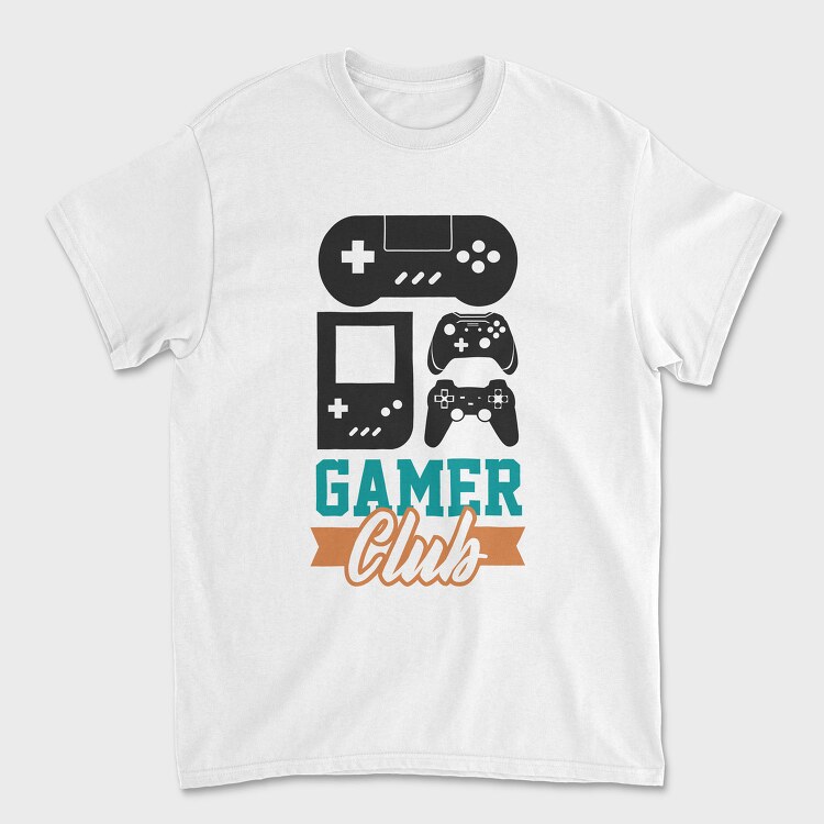 Gamer Club Gamepad, Tricou Barbati (Unisex)