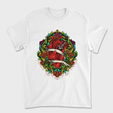 Heart Beast Roar, Tricou Barbati (Unisex)