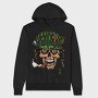 Hell And Back Skull, Hanorac Oversize Barbati (Unisex)