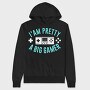 I Am Pretty Big Gamer, Hanorac Oversize Barbati (Unisex)