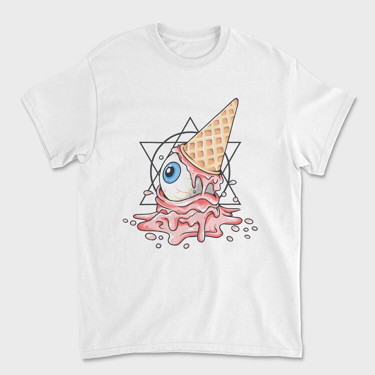 Icecream Skull, Tricou Barbati (Unisex)