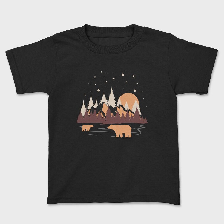 Mountain Bear Stroll, Tricou Copii