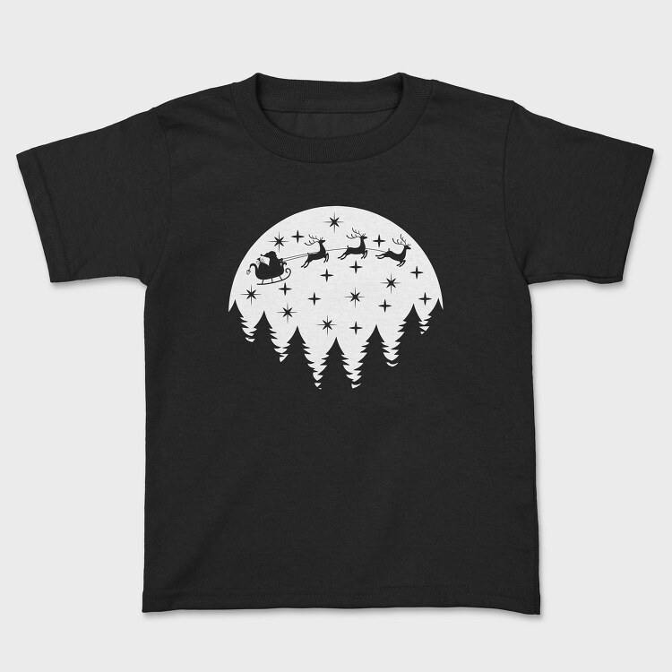 Neon Wolf Howl 12, Tricou Copii