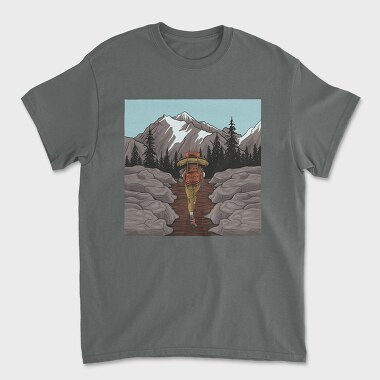 Mountain Trekker, Tricou Barbati (Unisex)
