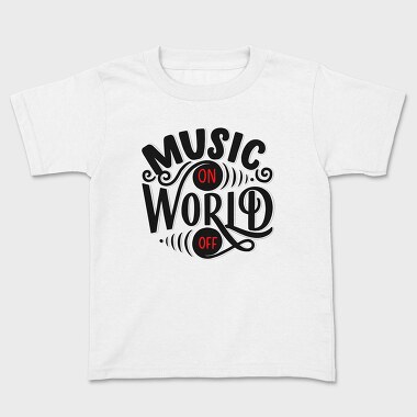Music Onoff Vibes, Tricou Copii