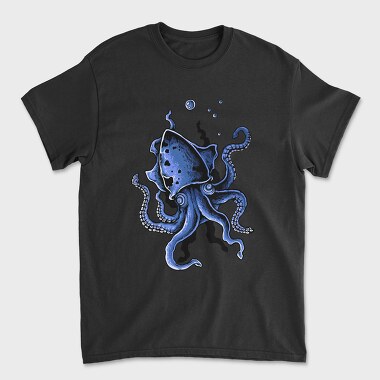 Octopus Splash, Tricou Barbati (Unisex)