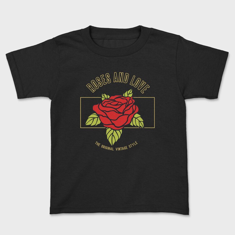 Roses and Love, Tricou Copii