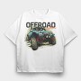 Offroad Adventure 1, Tricou Oversize Barbati (Unisex)