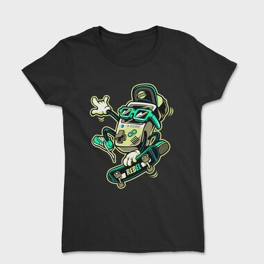 Rebel X Game Skate, Tricou Femei