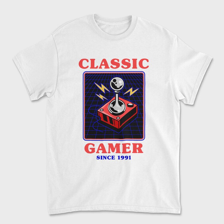 Retro Gaming Classic, Tricou Barbati (Unisex)