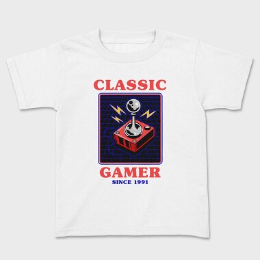 Retro Gaming Classic, Tricou Copii