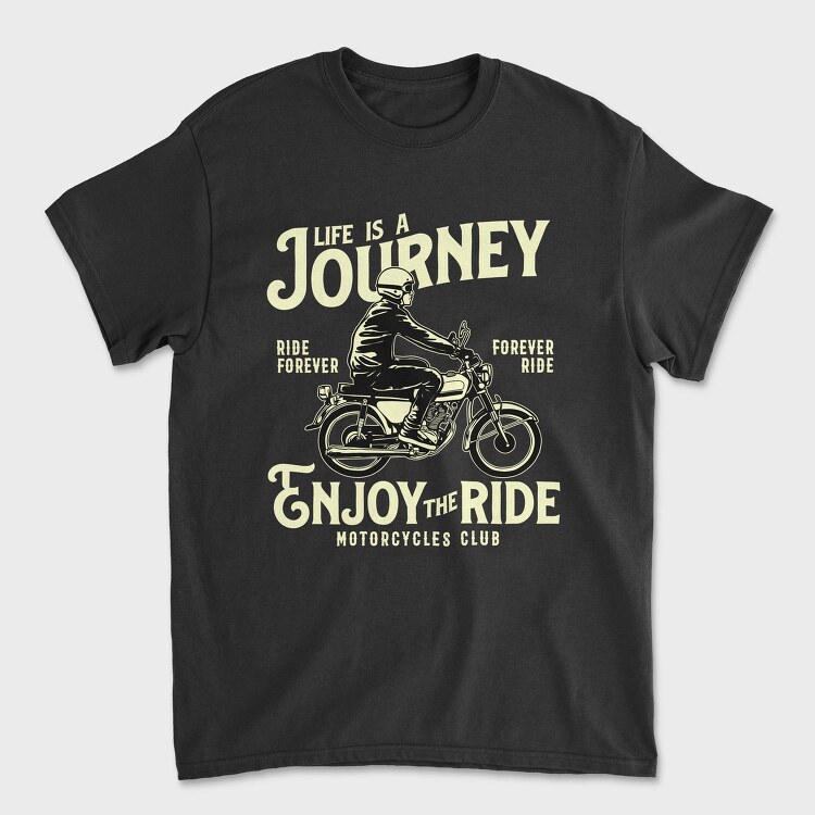 Ride Forever Journey, Tricou Barbati (Unisex)