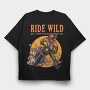 Ride Wild Passion, Tricou Oversize Barbati (Unisex)