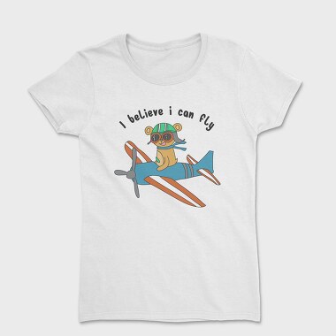Pilot Pup Soar, Tricou Femei