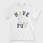 Polar Bear Have Fun, Tricou Barbati (Unisex)
