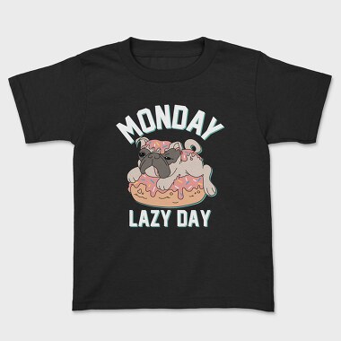 Pug Donut Monday, Tricou Copii