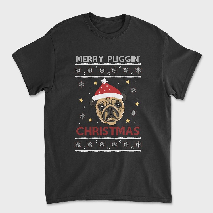 Pugmas, Tricou Barbati (Unisex)