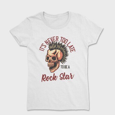 Punk Skull Rockstar, Tricou Femei